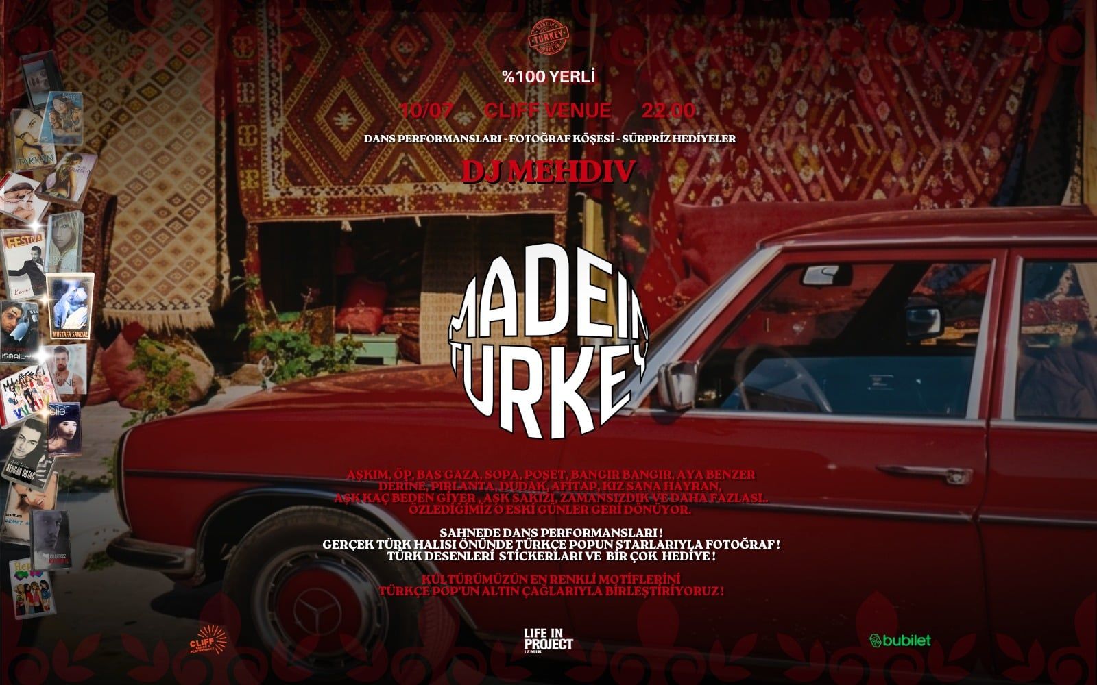 MADE IN TURKEY: TÜRKÇE POP PARTİSİ