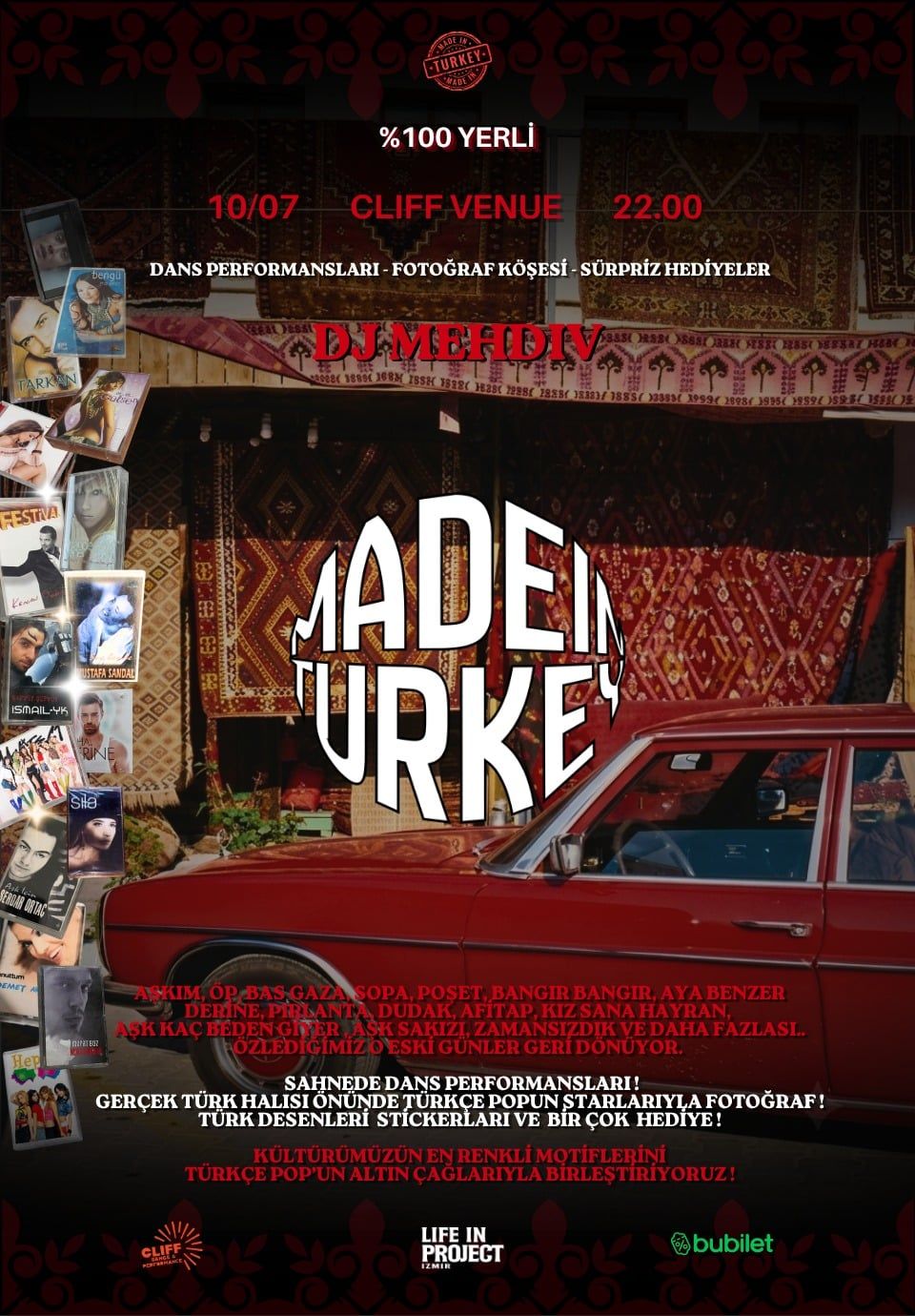 MADE IN TURKEY: TÜRKÇE POP PARTİSİ