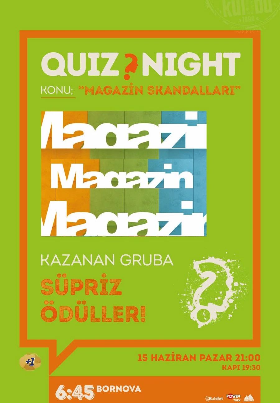 Magazin Skandalları Quiz Night