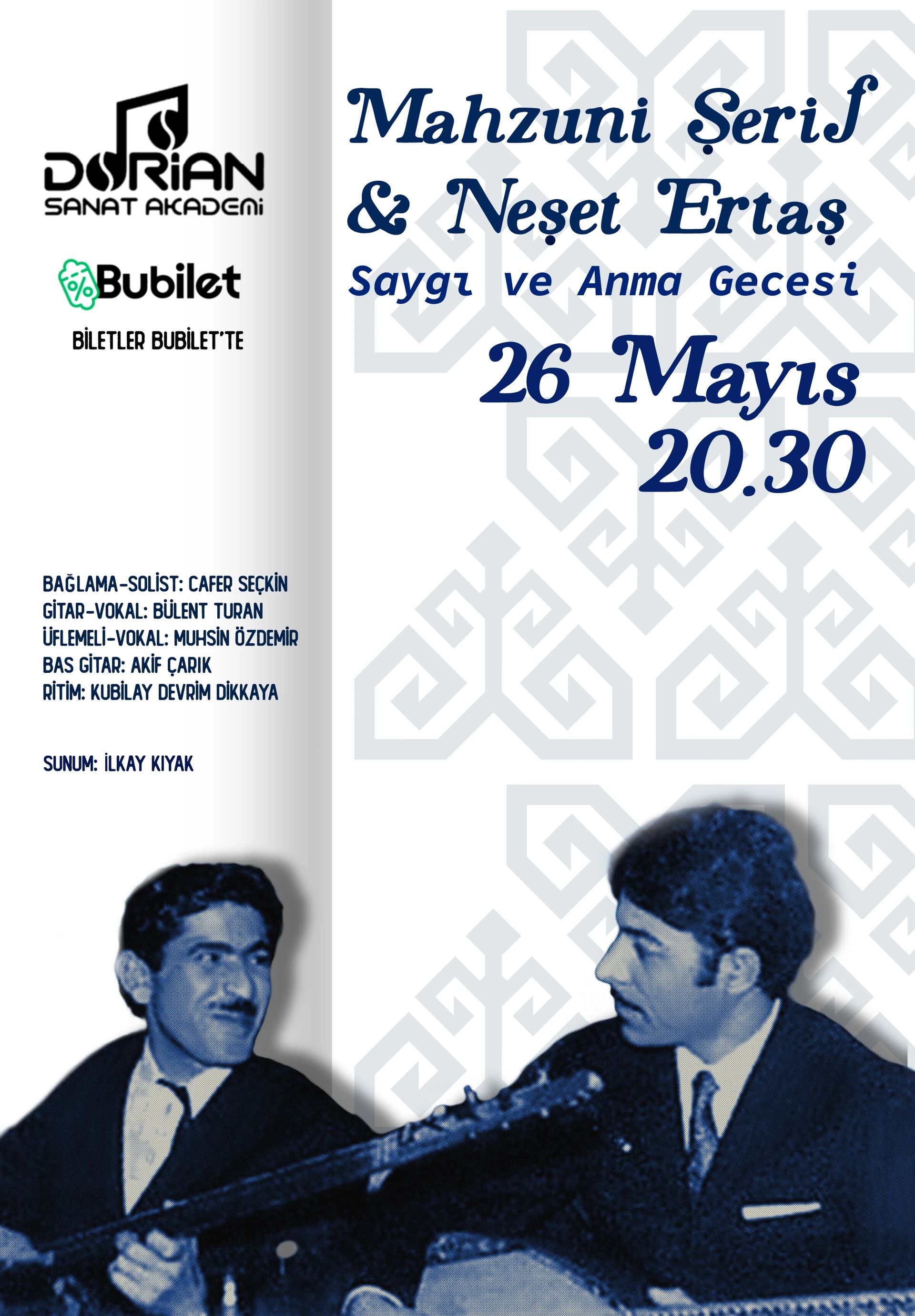 Mahzuni Şerif & Neşet Ertaş Saygı-Anma Dinletisi