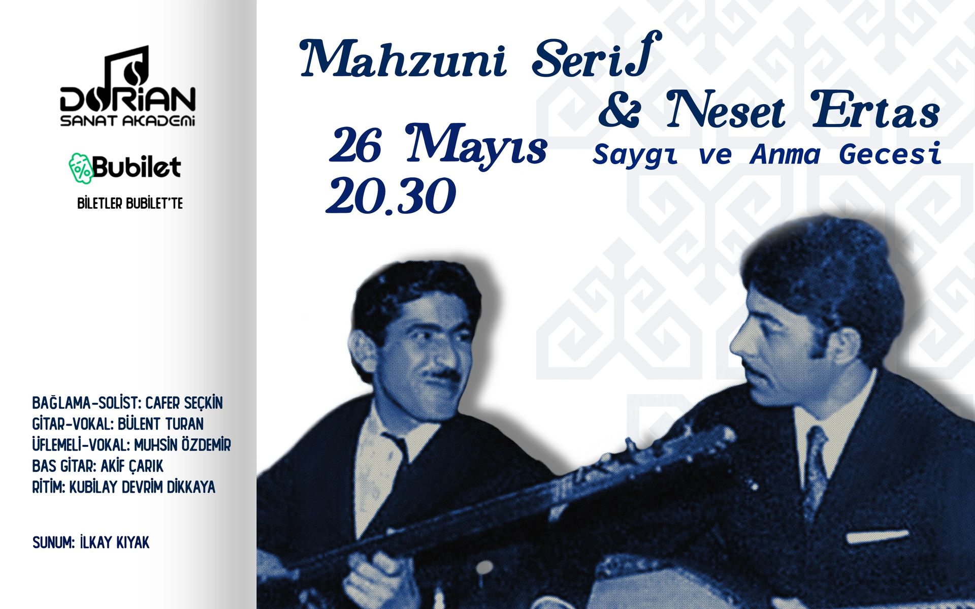 Mahzuni Şerif & Neşet Ertaş Saygı-Anma Dinletisi