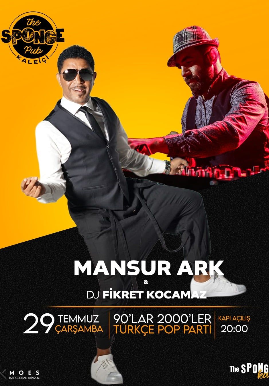 Mansur Ark & DJ Fikret Kocamaz 90'lar Türkçe Pop Parti