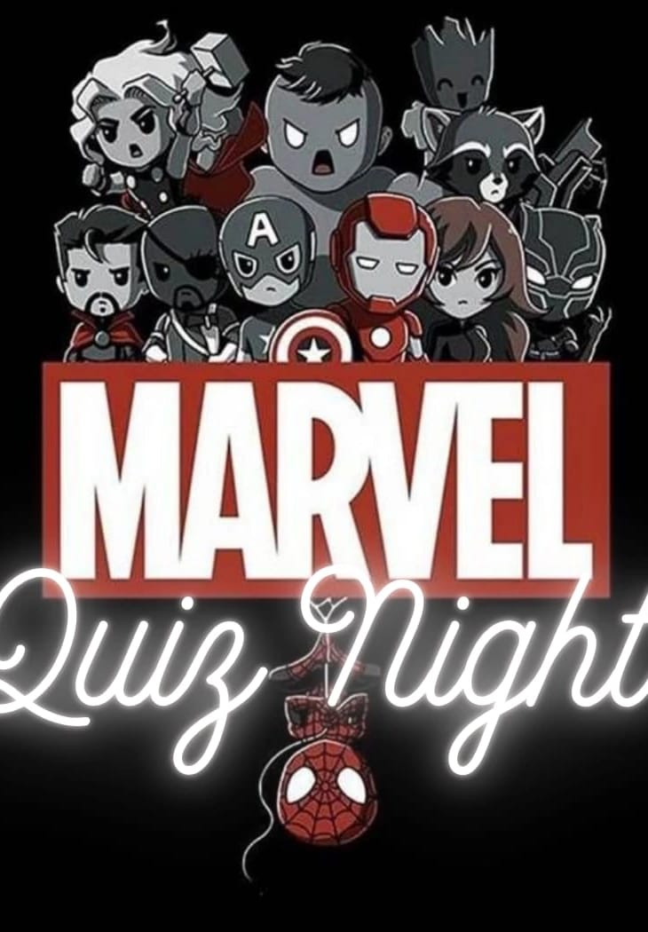 Marvel Studios Quiz Night
(1-2-3-4 Phase)