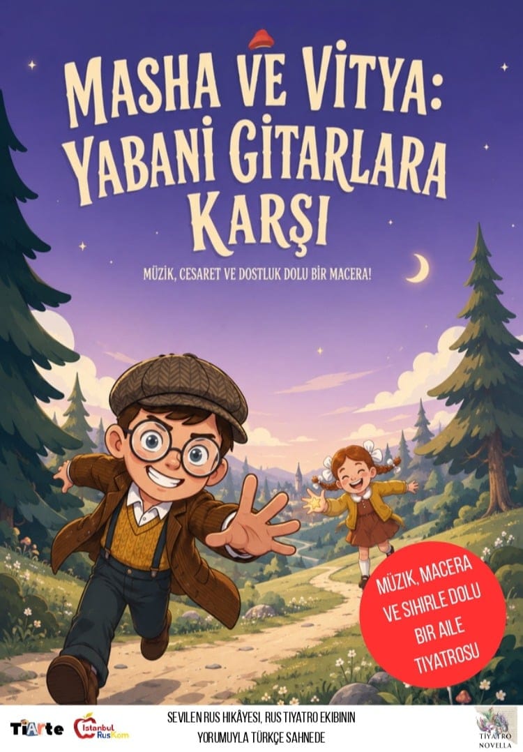 Masha ve Vitya Yabani Gitarlara Karşı