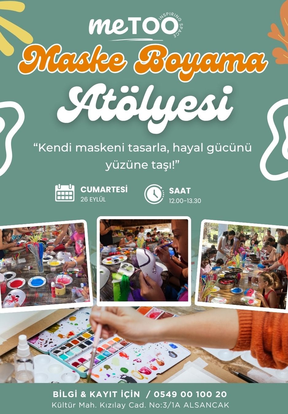 Maske Boyama Atölyesi