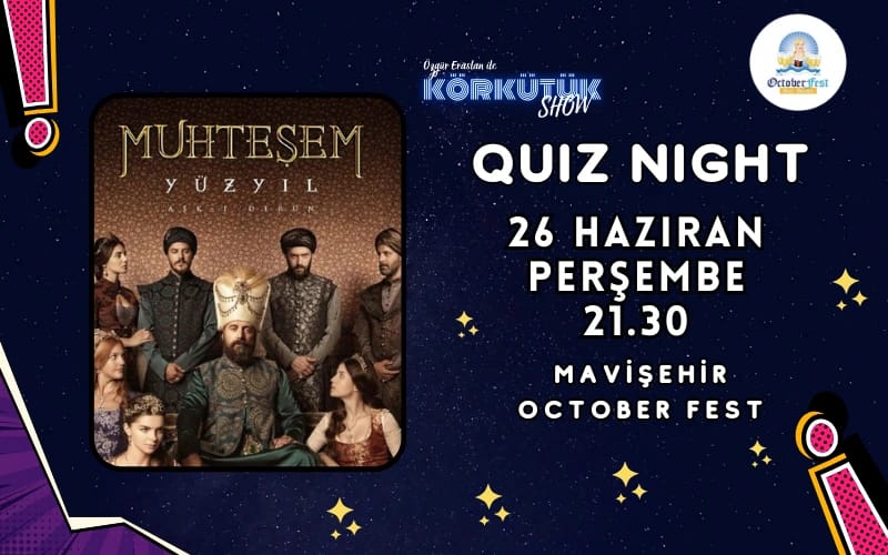 Mavişehir Muhteşem Yüzyıl Quiz Night