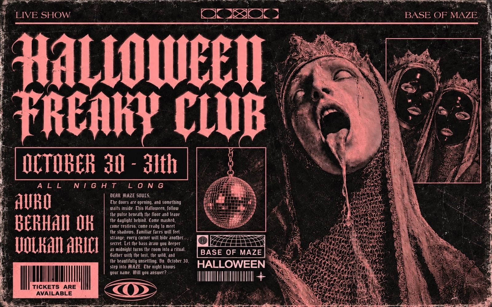 Maze Presents Freaky Cub: Halloween Edition