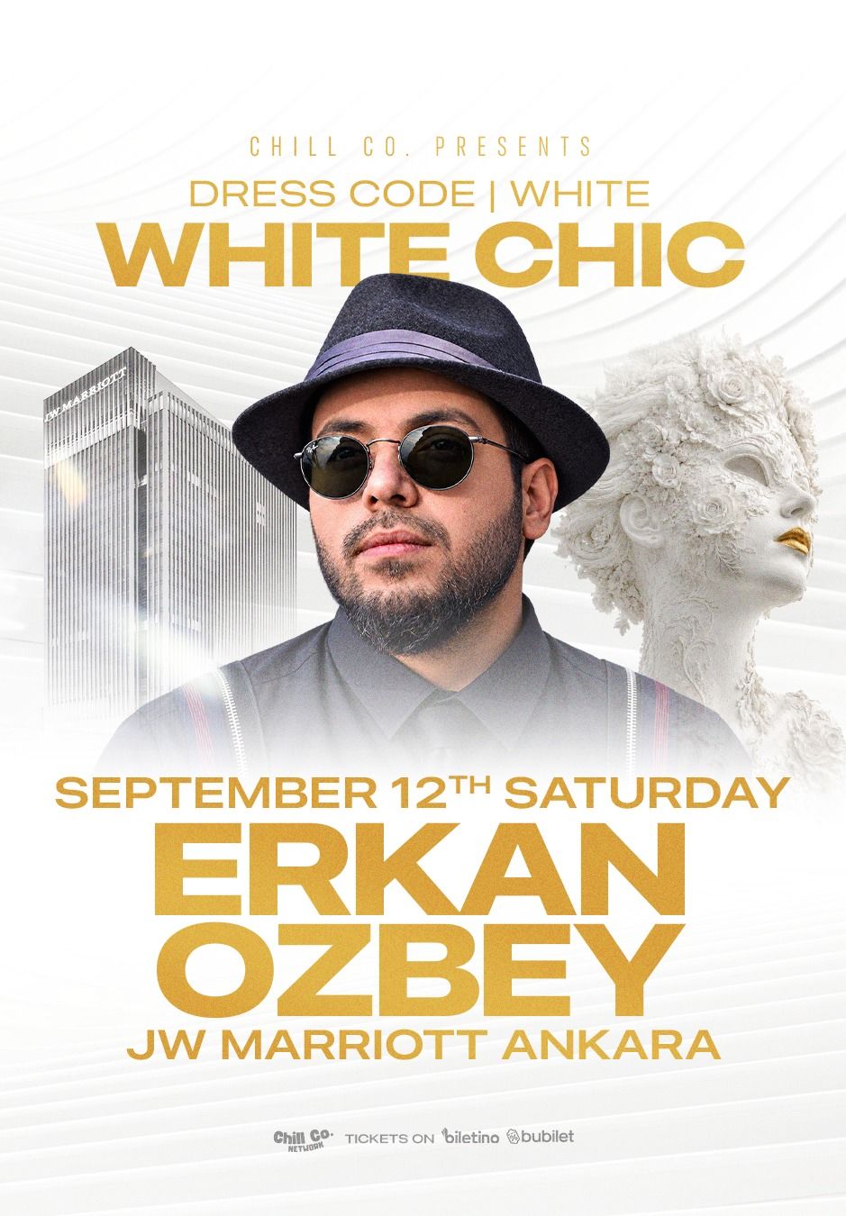 Erkan Özbey ile White Chic Season Finale: JW Marriott Ankara Pool Garden