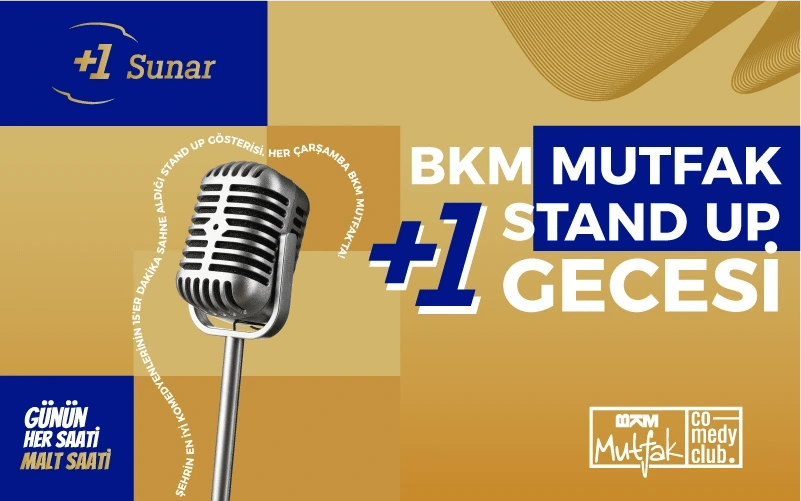 Mesut Süre ile BKM Mutfak +1 Stand Up Gecesi 