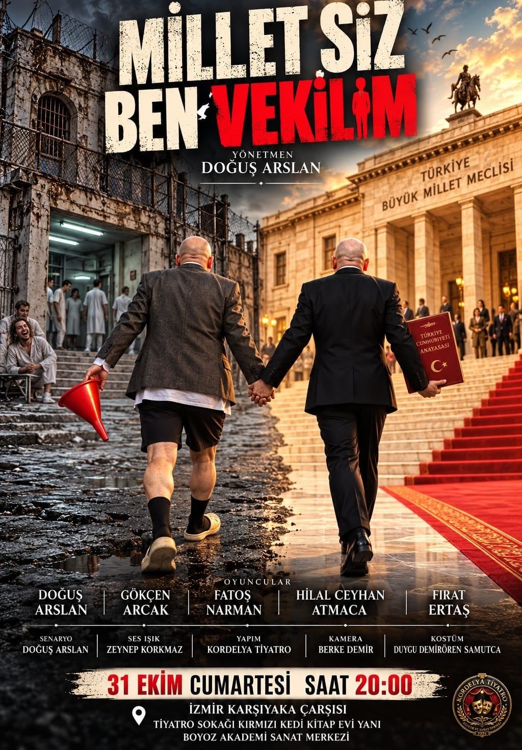 Millet Siz Ben Vekilim Tiyatro Oyunu