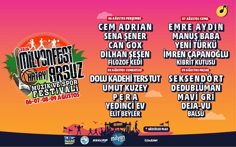 Milyonfest Arsuz - 2026