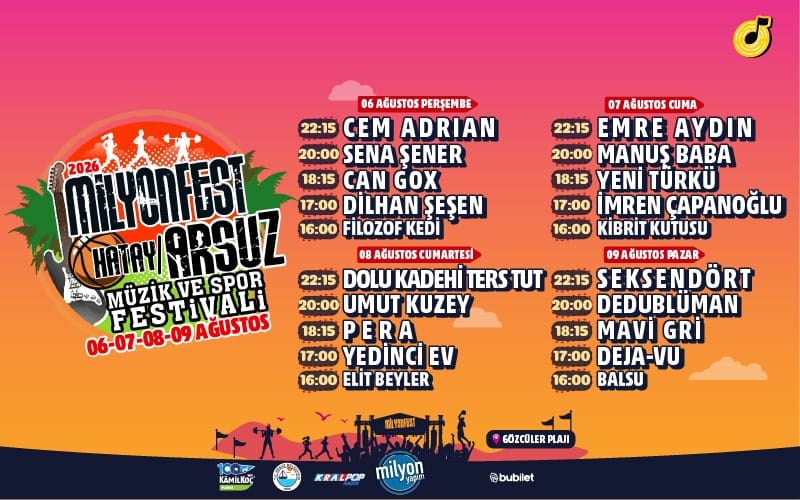 Milyonfest Arsuz - 2026