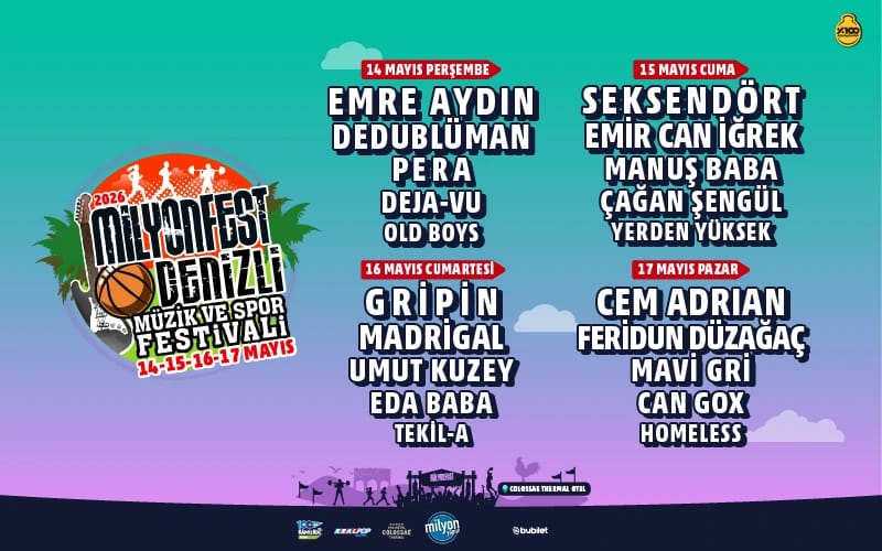 Milyonfest Denizli - 2026