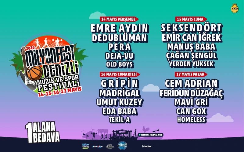 Milyonfest Denizli - 2026