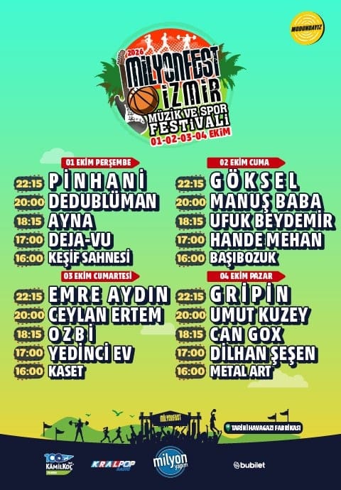 Milyonfest İzmir - 2026