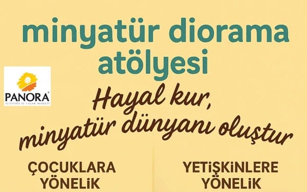 Minik Ellerle Büyük Hikayeler: Diorama Atölyesi
