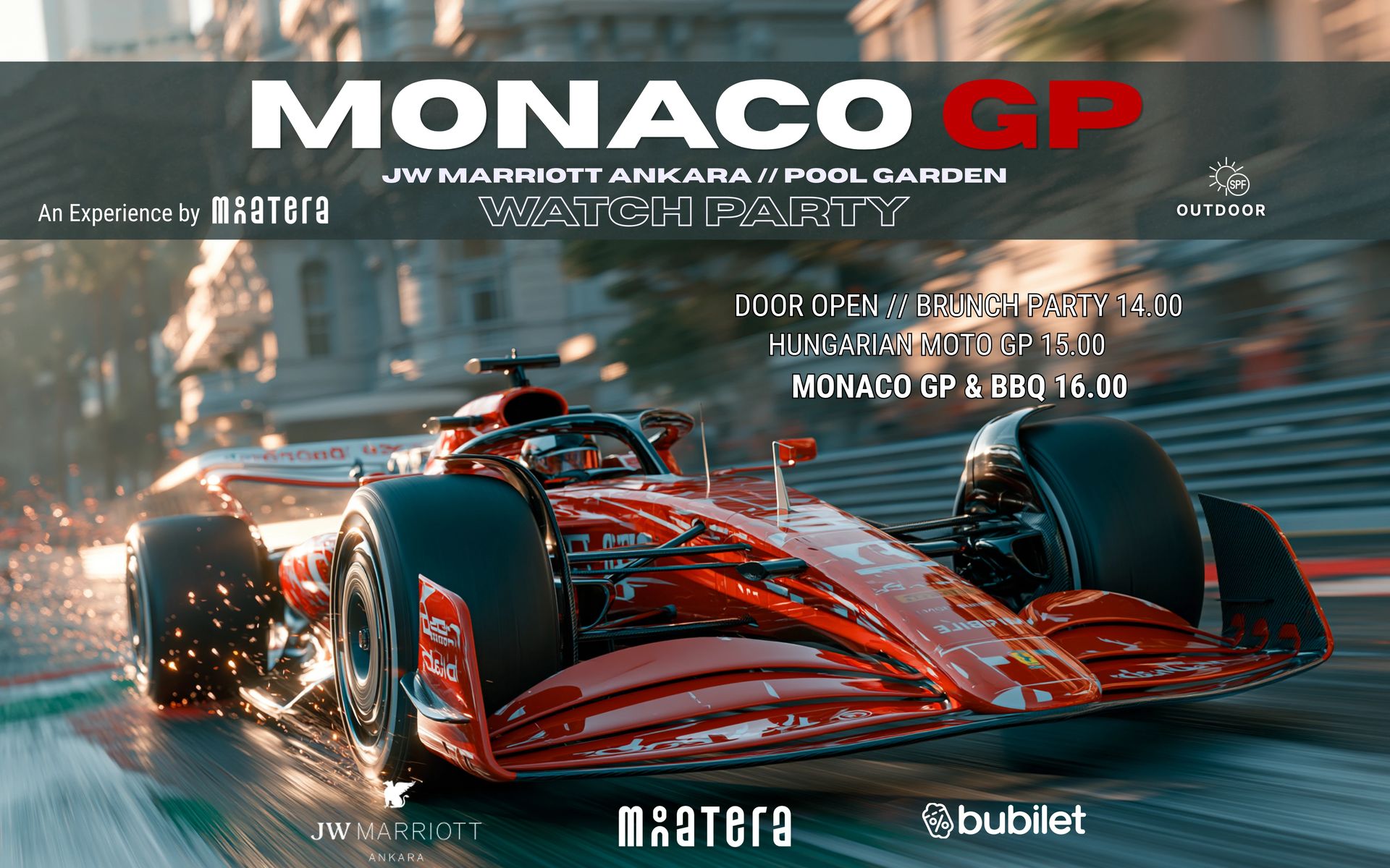 Monaco GP Watch Party @Jw Marriott Ankara