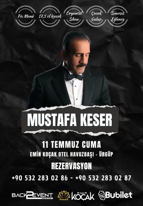 Mustafa Keser Gala Yemeği ve Konseri
