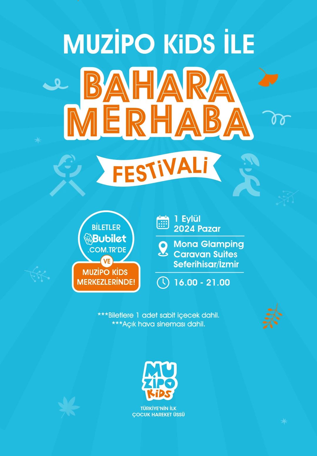 Muzipo Kids ile Bahara Merhaba Festivali