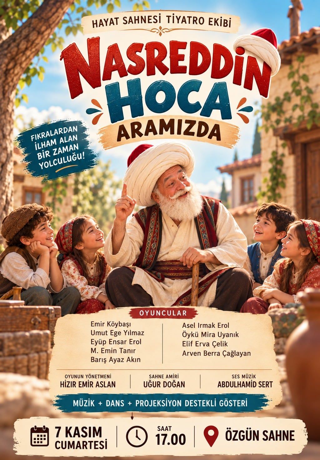 NASREDDİN HOCA ARAMIZDA! 