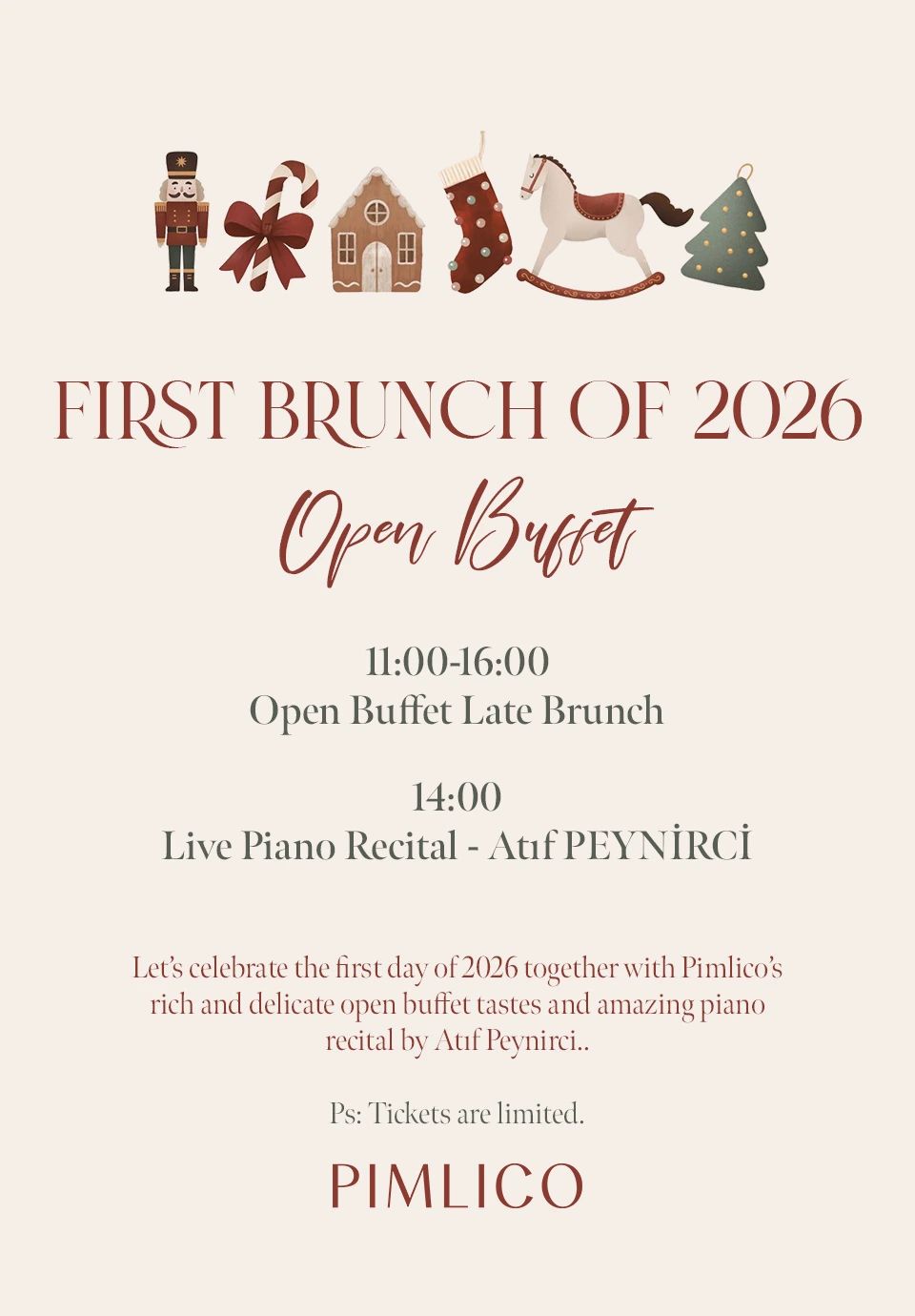 New Years First Late Brunch