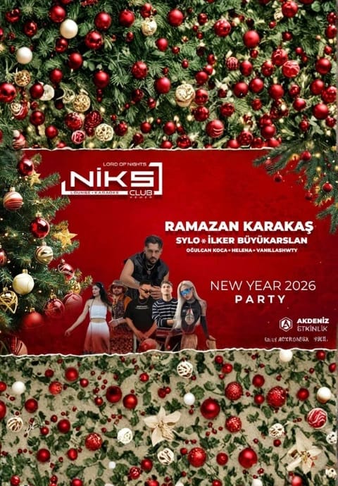 NIKS CLUB KEMER - NEW YEAR 2026 PARTY