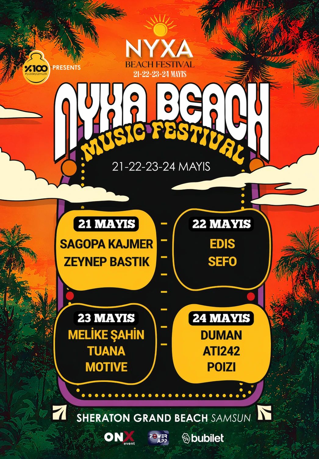 NYXA Beach Festival - Samsun