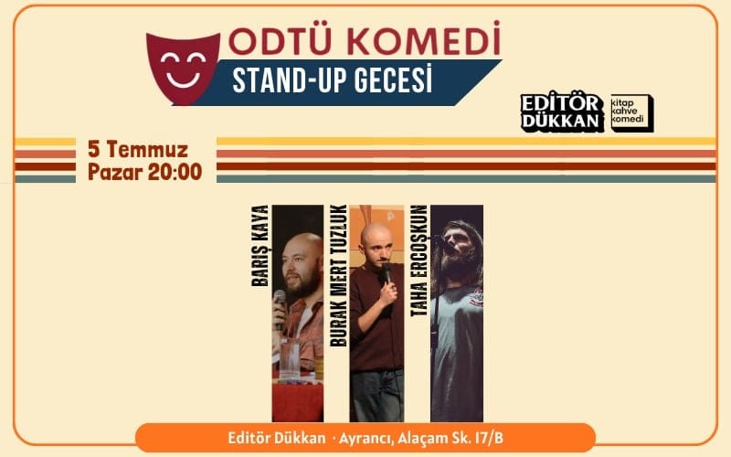 ODTÜ Komedi Topluluğu - Stand Up Gecesi