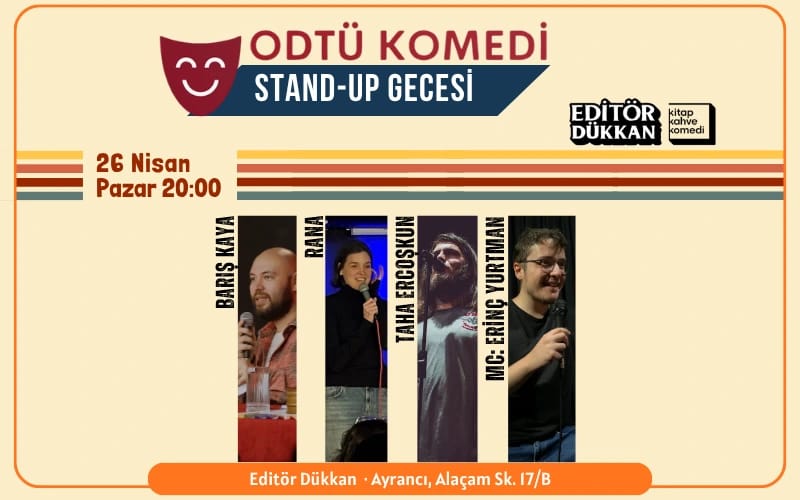 ODTÜ Komedi Topluluğu - Stand Up Gecesi