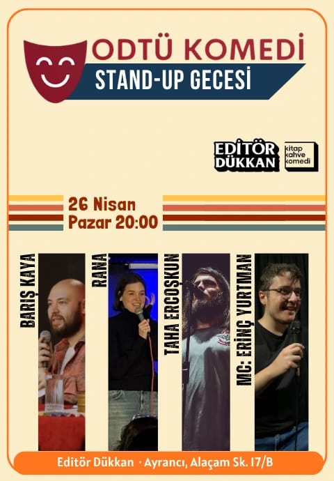 ODTÜ Komedi Topluluğu - Stand Up Gecesi