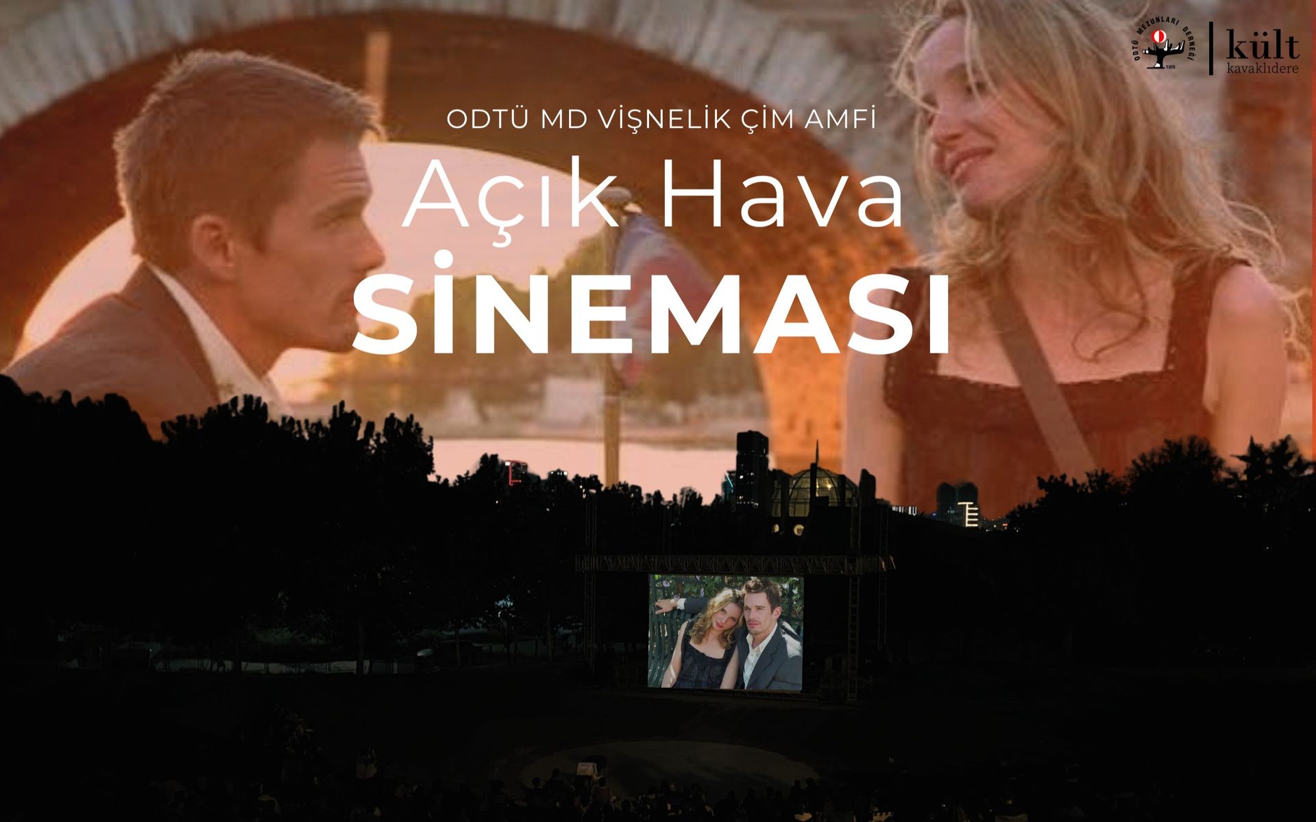 ODTÜ MD Vişnelik Çim Amfi Açık Hava Sineması – Before Sunset