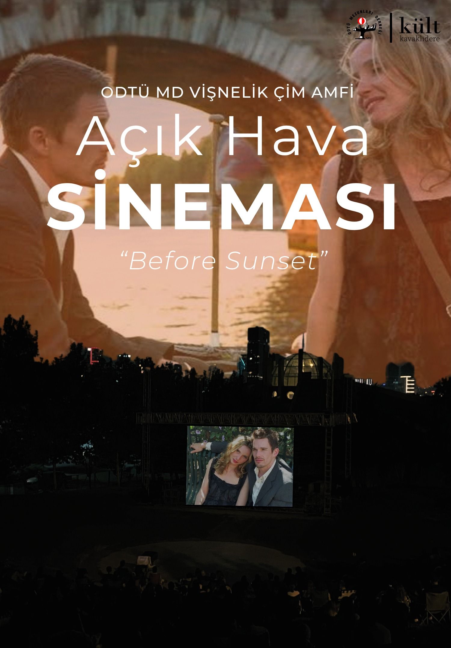 ODTÜ MD Vişnelik Çim Amfi Açık Hava Sineması – Before Sunset