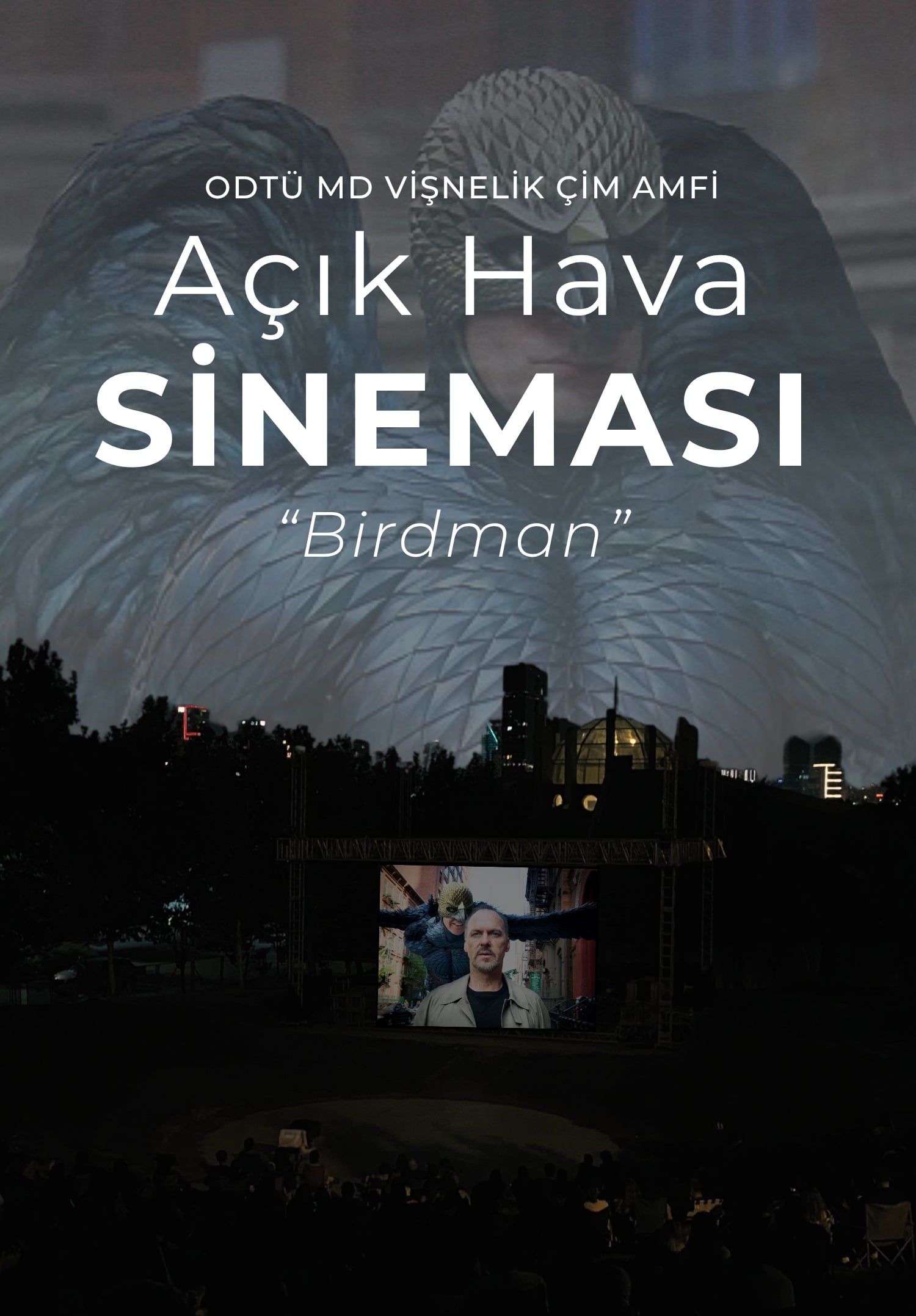 ODTÜ MD Vişnelik Çim Amfi Açık Hava Sineması - Birdman