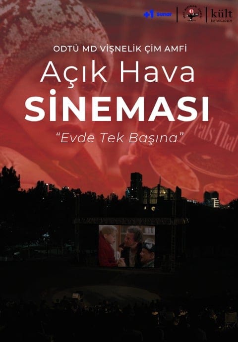 ODTÜ MD Vişnelik Çim Amfi Açık Hava Sineması - Evde Tek Başına