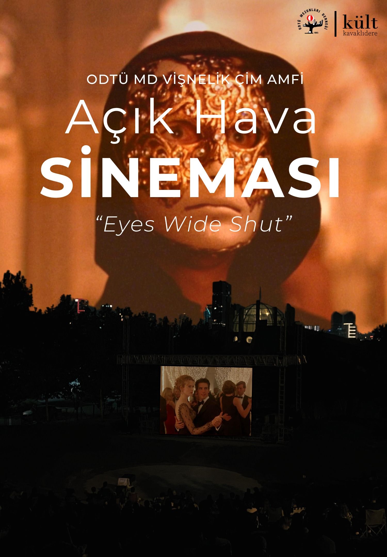 ODTÜ MD Vişnelik Çim Amfi Açık Hava Sineması - Eyes Wide Shut