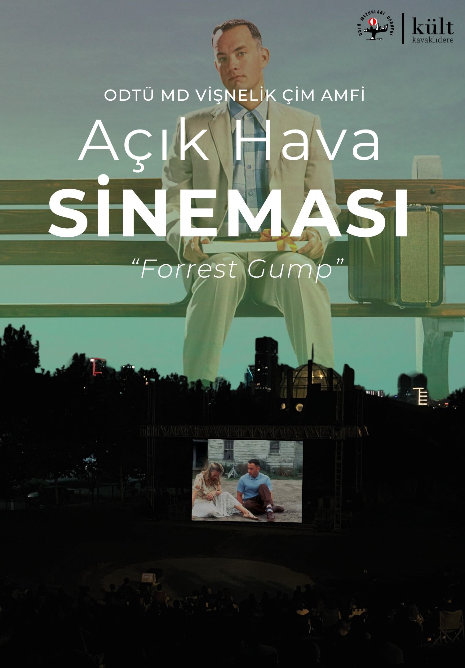 ODTÜ MD Vişnelik Çim Amfi Açık Hava Sineması - Forrest Gump