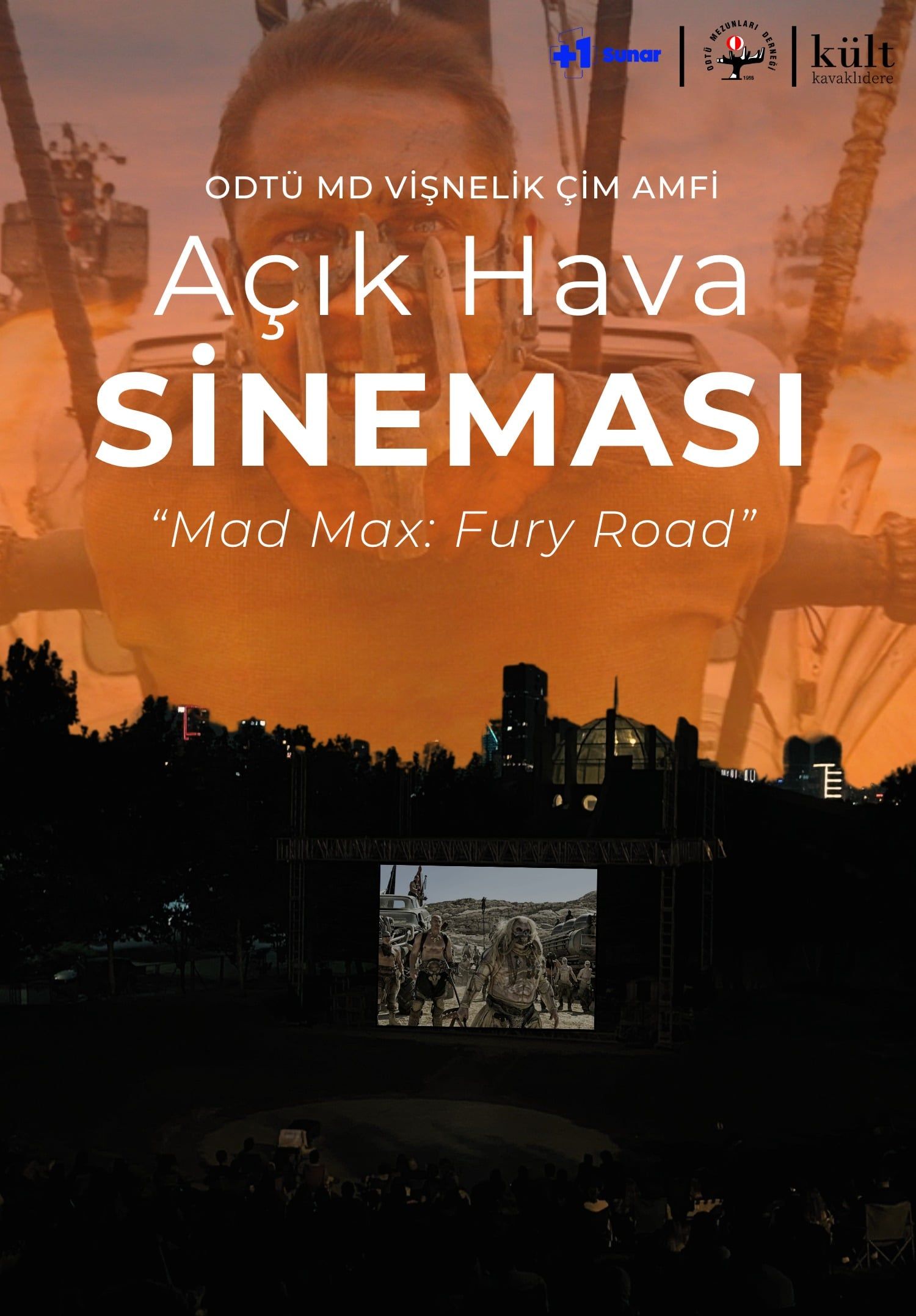 ODTÜ MD Vişnelik Çim Amfi Açık Hava Sineması - Mad Max: Fury Road