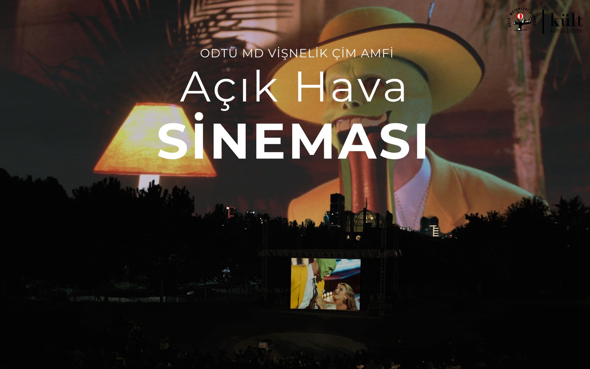 ODTÜ MD Vişnelik Çim Amfi Açık Hava Sineması - Maske
