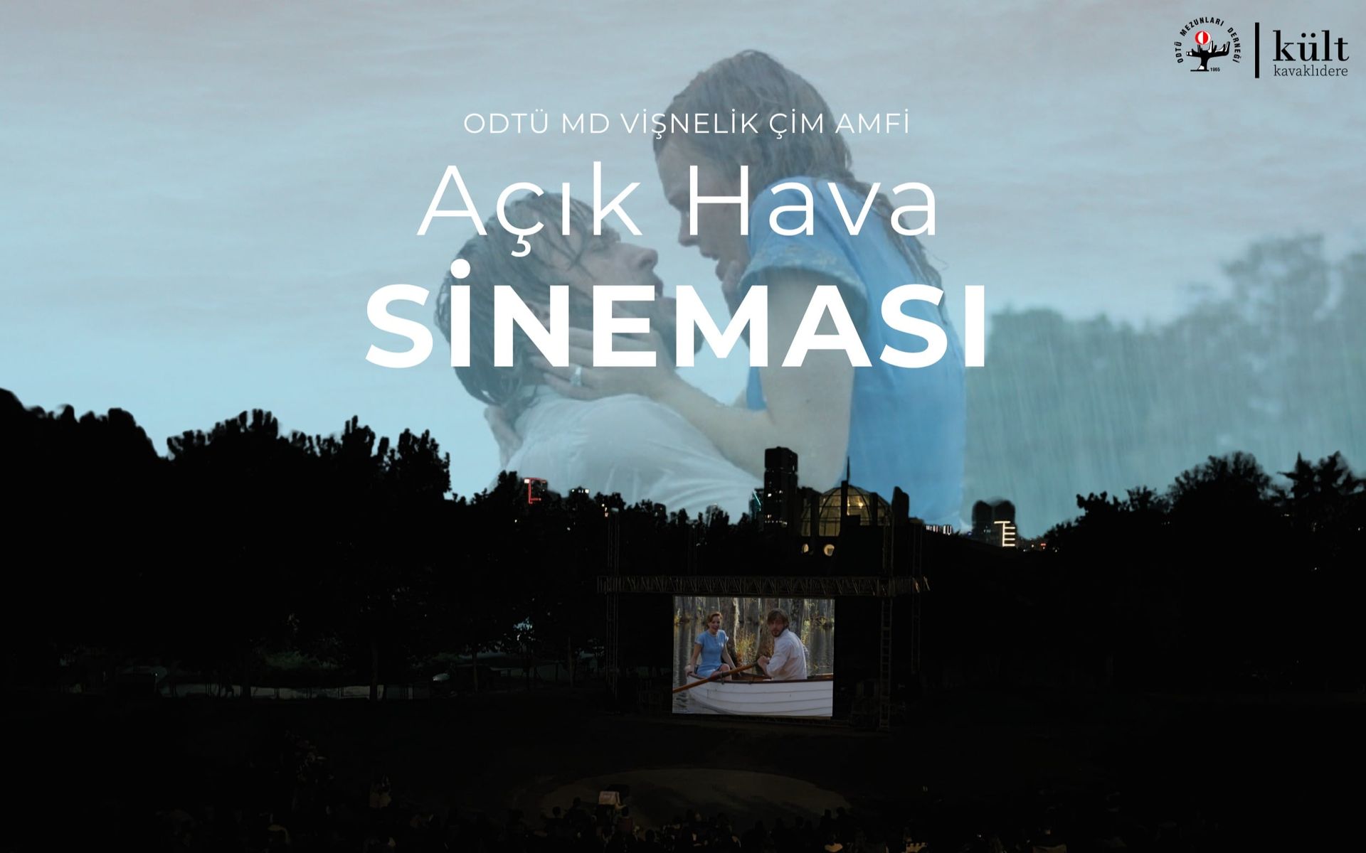 ODTÜ MD Vişnelik Çim Amfi Açık Hava Sineması - Not Defteri