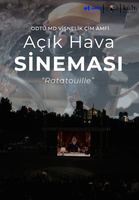 ODTÜ MD Vişnelik Çim Amfi Açık Hava Sineması - Ratatouille