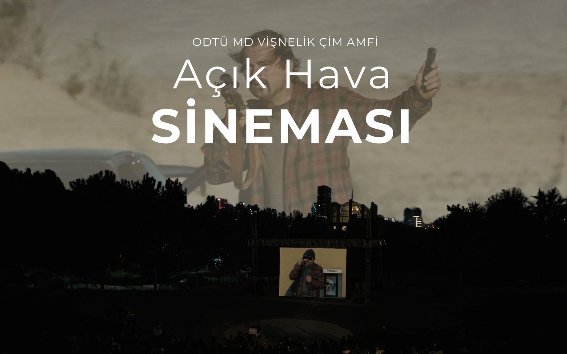 ODTÜ MD Vişnelik Çim Amfi Açık Hava Sineması - Savaş Üstüne