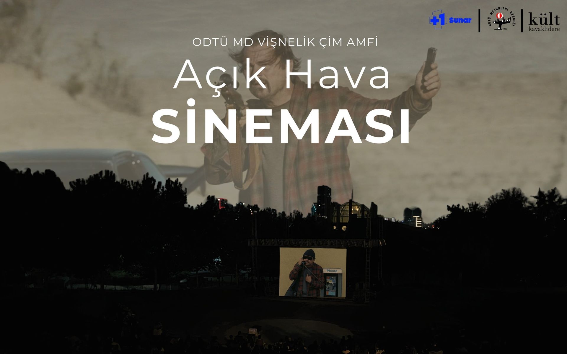ODTÜ MD Vişnelik Çim Amfi Açık Hava Sineması - Savaş Üstüne