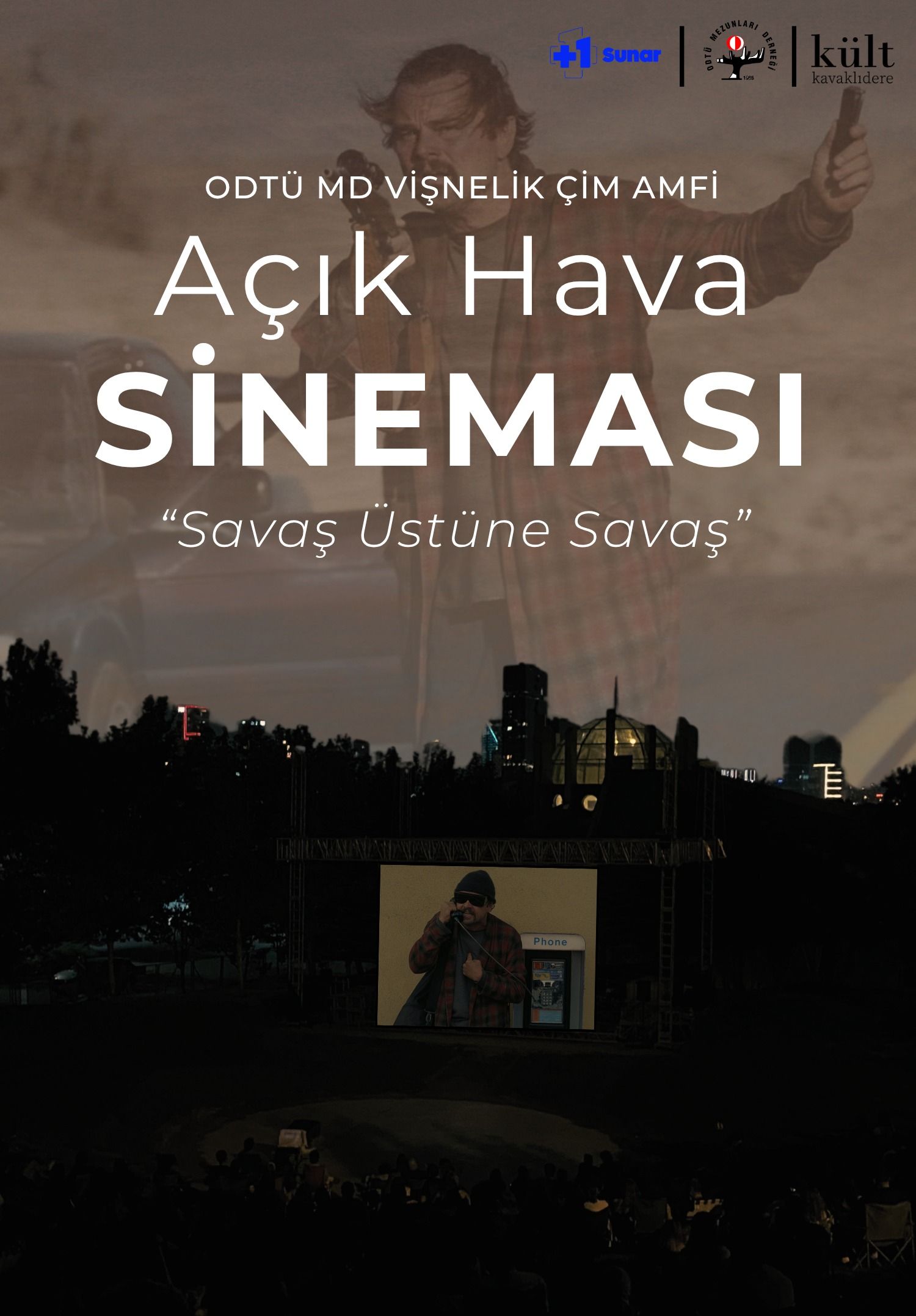 ODTÜ MD Vişnelik Çim Amfi Açık Hava Sineması - Savaş Üstüne
