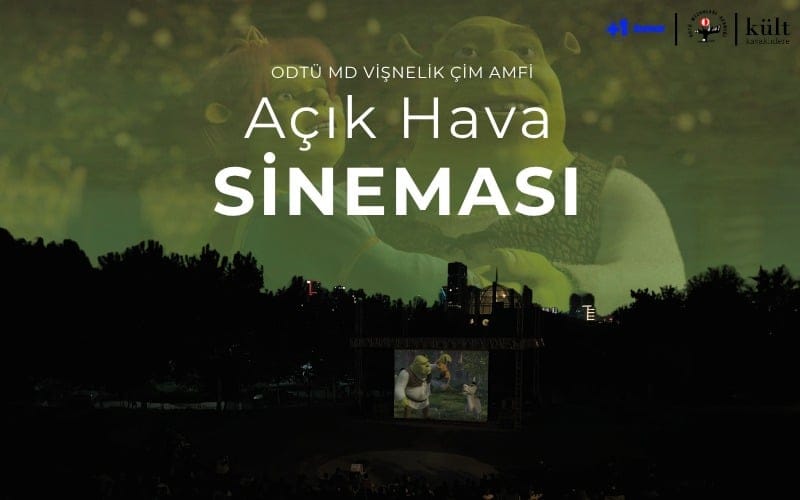 ODTÜ MD Vişnelik Çim Amfi Açık Hava Sineması - Shrek 2