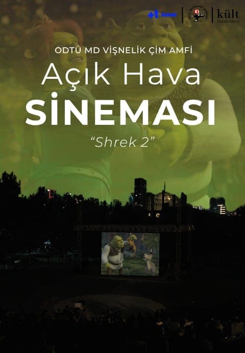 ODTÜ MD Vişnelik Çim Amfi Açık Hava Sineması - Shrek 2