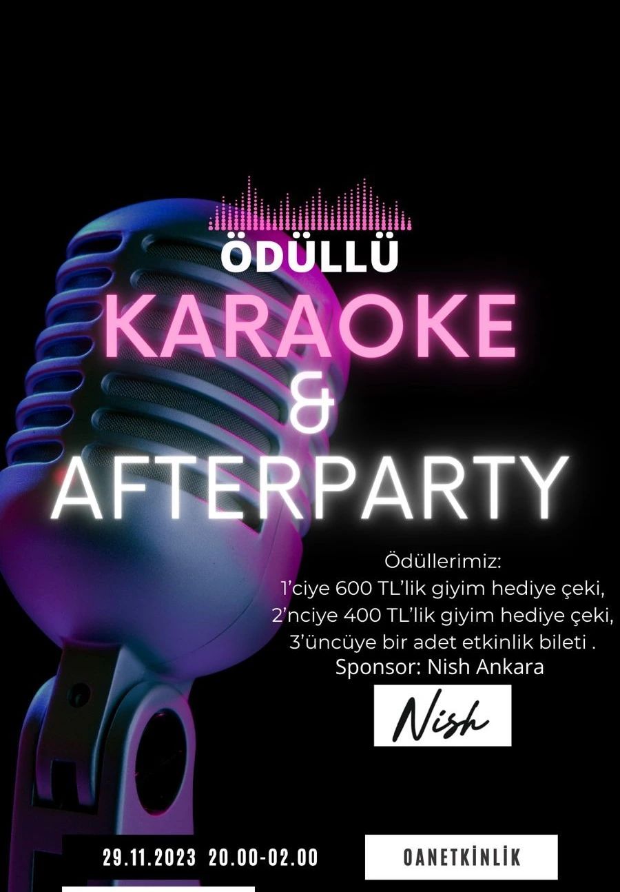 Ödüllü Karaoke & After Party