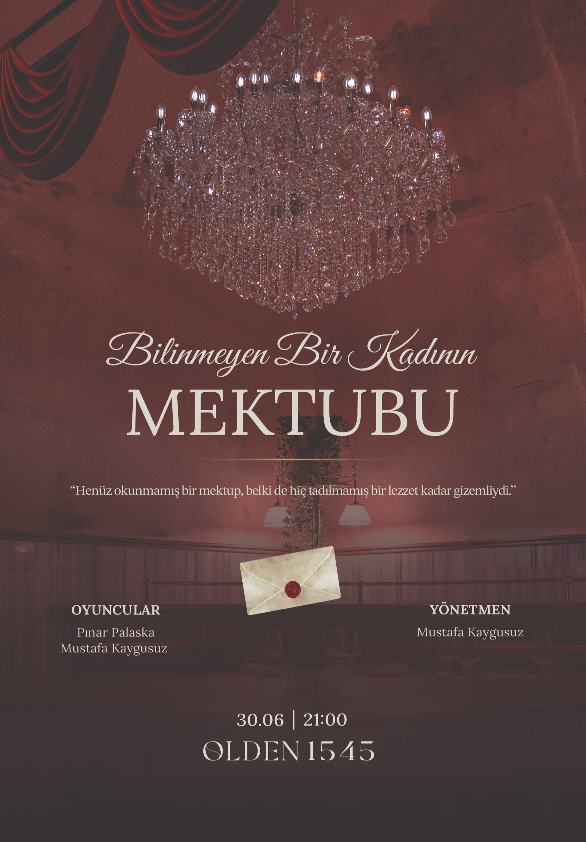 Olden 1545 - Bilinmeyen Bir Kadının Mektubu