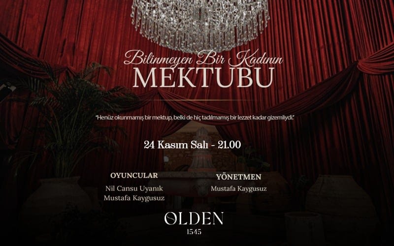 Olden 1545 - Bilinmeyen Bir Kadının Mektubu