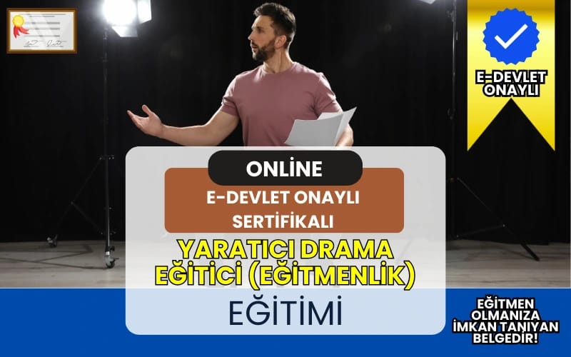 Online Yaratıcı Drama Eğitmenliği Eğitimi Sertifikası