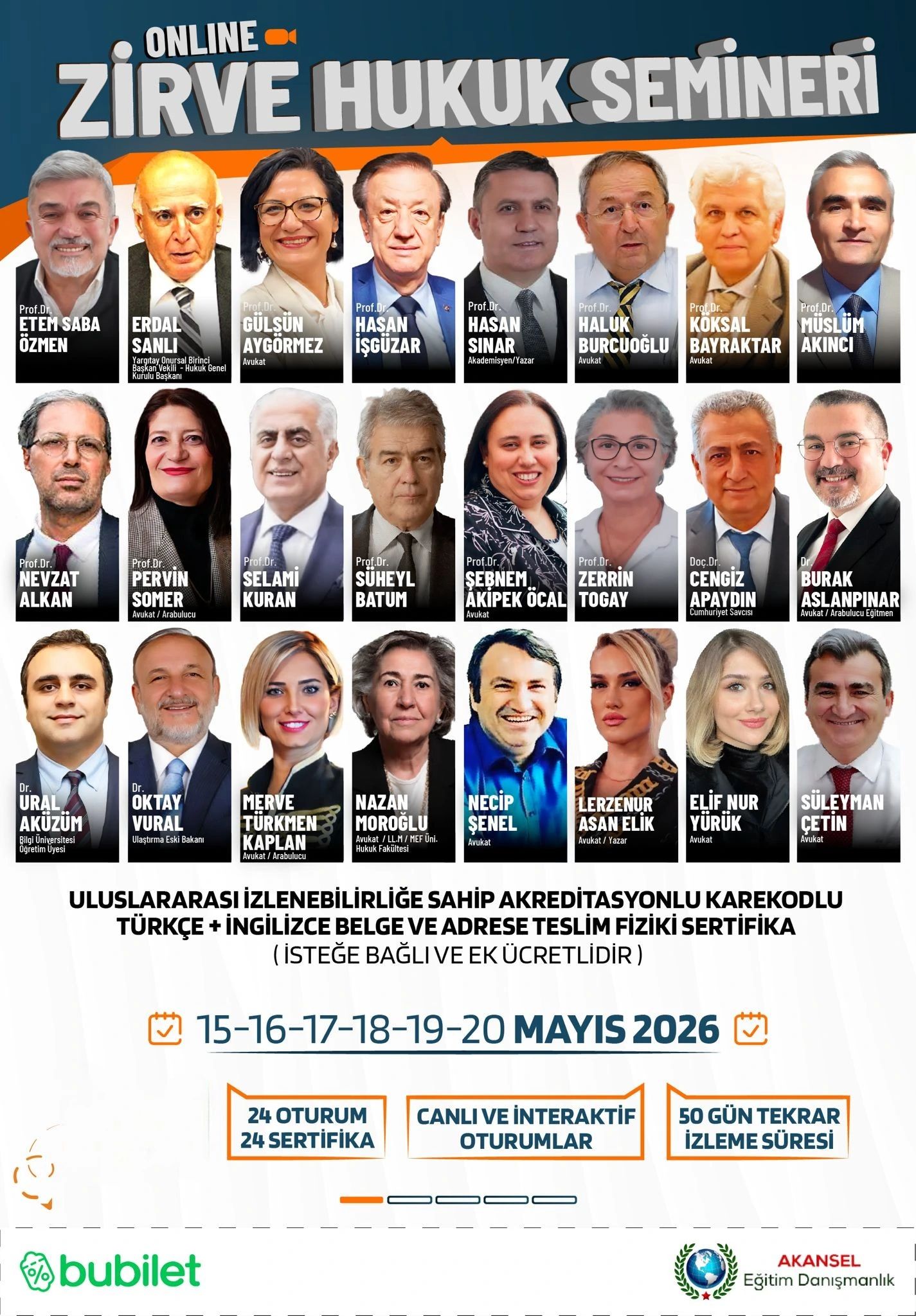 Online Zirve Hukuk Semineri